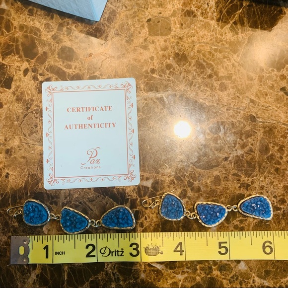 Vintage Paz creations dangling earrings - Picture 3 of 5